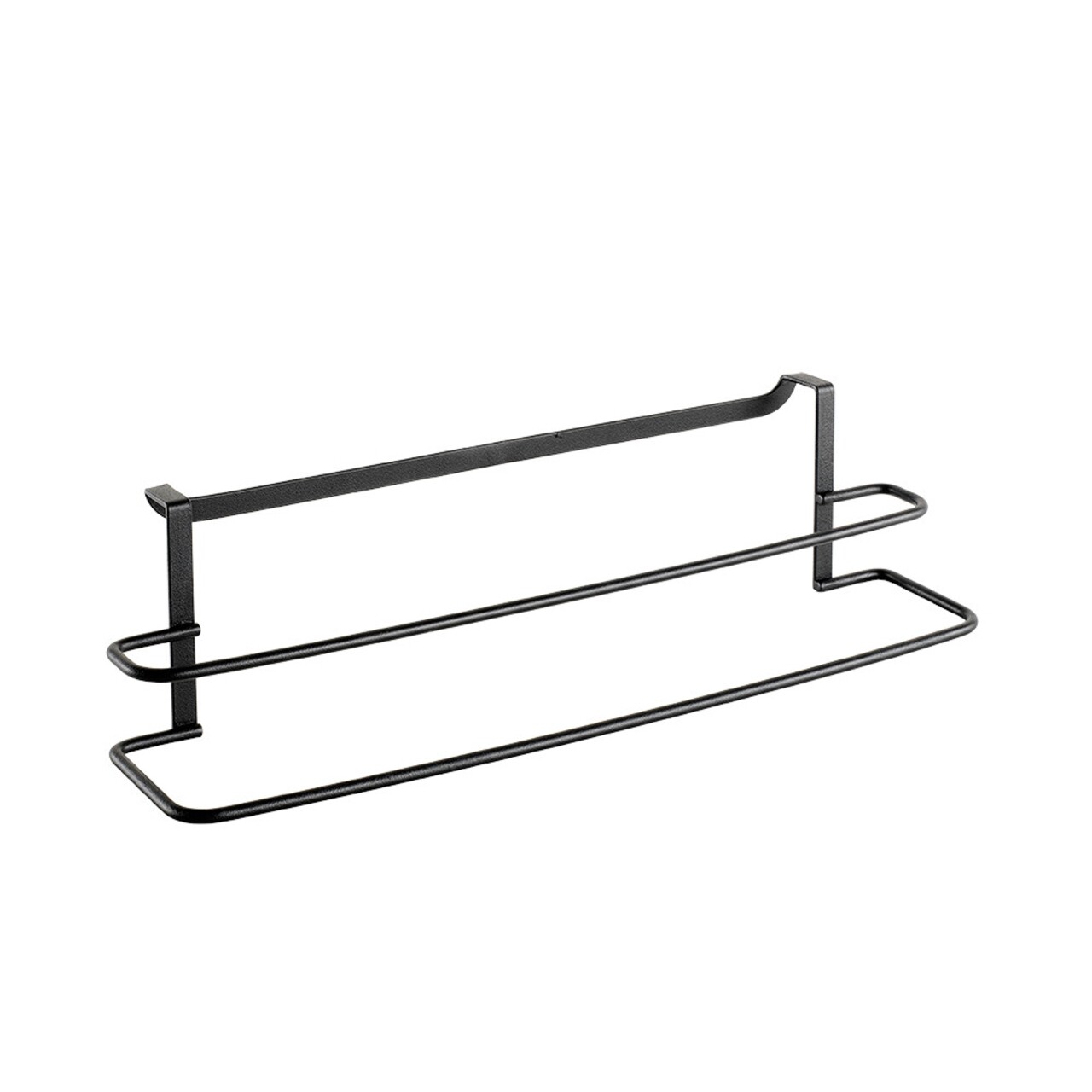 Suport dublu pentru prosoape de bucatarie, Metaltex, Galileo Lava TouchTherm, 38 x 10 x 9 cm, metal - imagine 4
